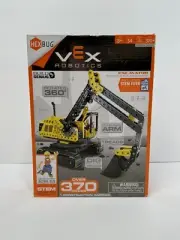 NEW IN BOX HEXBUG VEX ROBOTICS EXCAVATOR CONSTRUCTION KIT 370 PIECE STEM STARTER