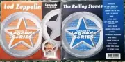 2 CDG LEGENDS KARAOKE DISCS LED ZEPPELIN & ROLLING STONES 1970'S OLDIES ROCK !