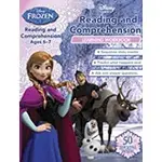 DISNEY FROZEN READING AND COMPREHENSION啟蒙閱讀貼紙活動書 適6-8歲