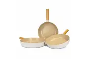 Neoflam Fika 24, 28cm Fry pans & 26 Wok Induction