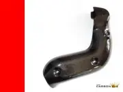 MV AGUSTA F4 CARBON EXHAUST HEAT SHIELD 2010-16 IN PLAIN GLOSS WEAVE FIBRE FIBER