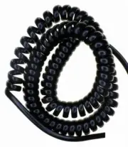CB UHF Radio Handheld Mic Communication Microphone Lead Curly Cord 3 Core 1.8M