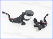 Master cylinder and clutch set CNC levers short black
