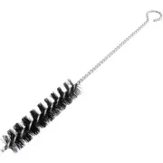 Forney 70469 Nylon Tube Brush with Wire Loop Handle, 8-1/2-Inch-by-3/4-Inch