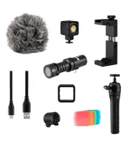 RoDE Microphones Vlogger Mobile Film Making Kit for iOS Devices Brand New Sealed