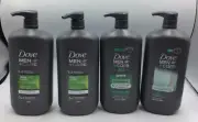 Dove Men + Care Shampoo, Conditioner, Face & Body Wash Lot, Free Shipping
