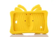 Butterfly Soft Silicone Tablet Case 7.0 inch For Samsung Galaxy Tab 3 P3200/T110/T111/T210/T211/T230/Huawei T1/Lenovo A7-Yellow