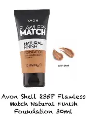 Avon Shell 235P Flawless Match Natural Finish Foundation 30ml