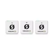 RODE Wireless ME Dual Compact Wireless Microphone System, White