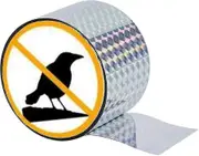 Reflective Bird Repellent Tape: 106m X 5cm - Effective Pest Control To Repel Birds In The Garden