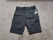 Volcom Men's Frickin Modern Stretch Chino Shorts Charcoal Gray Size 28 NWT