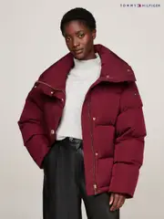 Tommy Hilfiger Red Gold Button Down Jacket (AC2948) | $738
