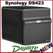 Synology DiskStation DS423 4-Bay Diskless NAS RTD1619B 4-core 2GB RAM