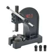 VEVOR Arbor Press, 0.5 Ton Manual Arbor Press, 4.6" Maximum Height, Cast Iron He
