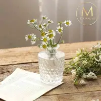 在飛比找momo購物網優惠-【Floral M】羅馬玻璃米娜小花瓶(花瓶/插花/玻璃瓶/