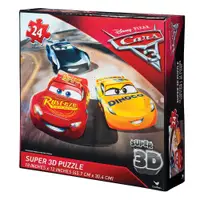 在飛比找蝦皮商城優惠-迪士尼-CARS3超級3D拼圖