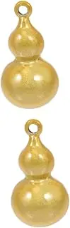 Tofficu Pcs Fine Crafted Gourd Pendant Keychain Fashion Mini Accessory for DIY Bag Making and Adornments