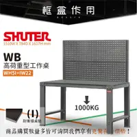 在飛比找蝦皮購物優惠-樹德【工作組合桌】高荷重型 鋼製工作桌 WH5I+IW22 