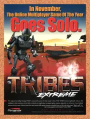 Tribes Extreme PC Original 1998 Ad - Video Game Art Promo