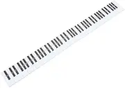 EXQUIMEUBLE 1Pc Portable Key Piano Keyboard Practice Chart White Note Guide for Beginners Reference Table for Piano Learning and Teaching Easy to Use Practice