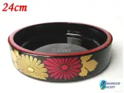 Japanese Sushi Round Bento Box Bowl Tray for Lunch Dinner Restaurant Party 24cm