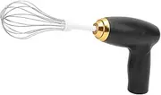 Portable Mixing Electric Hand Mixer - Cordless Hand Mixer, Hand Mixer Electric Handheld, Handheld Electric Whisk Egg Beater for Mixing Baking Cooking (Black)
