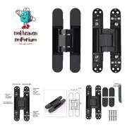 6inch Hidden Door Hinges Invisible Hinges Concealed Hinges Zinc Alloy 180 Deg...
