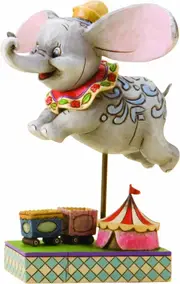 Disney Traditions Dumbo Flying Elephant Personality Pose Figurine