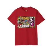 1980s Unisex Tee Shirt, Retro Cotton Tshirt, Hipster Graphic Tee,