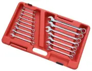 Quality 16pc Combination Spanner Set 7-22mm