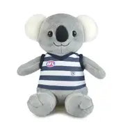 AFL Koala Geelong Soft Stuffed Animal Plush Kids/Children Cuddle Toy 20cm Grey