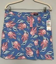 Vineyard Vines Swim Wrap Hermit Crab Coverup Resort Size S Bimini Blue NEW