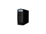 VINPOWER Black 1 to 7 128M Buffer Memory SharkBlu BDXL / Blu-Ray / DVD / CD Disc