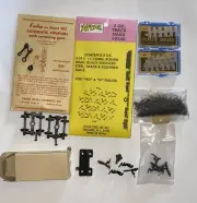 Atlas HO Scale Steel Track & Roadbed Nails #2540 + Couplers, Track Joiners LOT