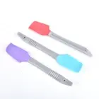 Silicone Spatula Butter Cake Cream Scraper Blade Batter Brush Baking TooDI ❤FR