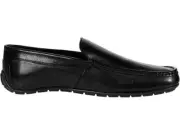 NWB Mens Anthony Veer Cleveland Driver Black Leather Loafer Sz 10D