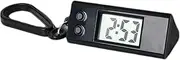 [Mbiyhgta] Digital Clock - Mini Time Display, Portable Watch Clip, FOB LED Key | Compact Clock with Screen and Durable Case for Fast Time Checks