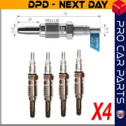 4X Glow Plug fits FIAT DOBLO-PALIO-PUNTO-STRADA 1.9 D