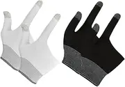 ULDIGI 2Pairs Touch Finger Gaming Gloves Breathable Touchscreen Gloves for Mobile Gaming Lightweight Comfortable Design for Men Women Non Skid Multipurpose Use