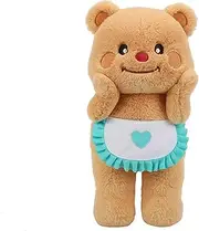 11.8 "Bear Plushie Bear Filling Animal Soft Kawaii Pillow Plush Bear Pillows Cute Bear Pillow Bear Plush Suitable for Boys and Girls (B)