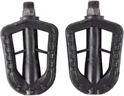 1Pair Ultralight Slip Rubber Pedals for Bicycles Safety Cycling Pedals for Boys for Mountain and Road Black