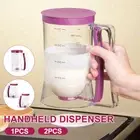 900ml Batter Separator Pancake Batter Dispenser with Measuring Label and qiUlN