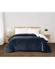 Cannon Carved Fluffy Blanket