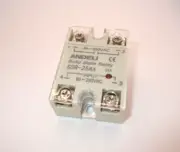 SSR-25AA Solid State Relay ANDELI 25A Load 24-380 VAC / Control 80-250VAC FAST S