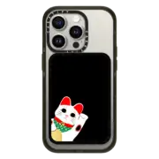 Snappy Cardholder Stand Cardholder Stand MagSafe Compatible Waving Lucky Cat