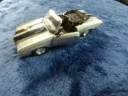 Welly 1971 Chevelle 454 SS Pull Back n Go Silver