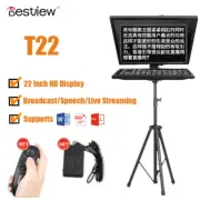 Desview T22 21.5" Camera Video Teleprompter For Broadcast Speech Live Streaming