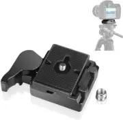 UTEBIT 323 RC2 Quick Release Plate, Metal Rapid Adapter with 1/4" and 3/8" Camer