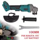 4" Electric Cordless Brushless Angle Grinder 100mm For Makita 18V Battery Tool