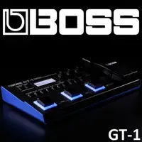 在飛比找PChome24h購物優惠-『BOSS』GT-1 吉他效果處理器 / 綜合效果器 贈導線